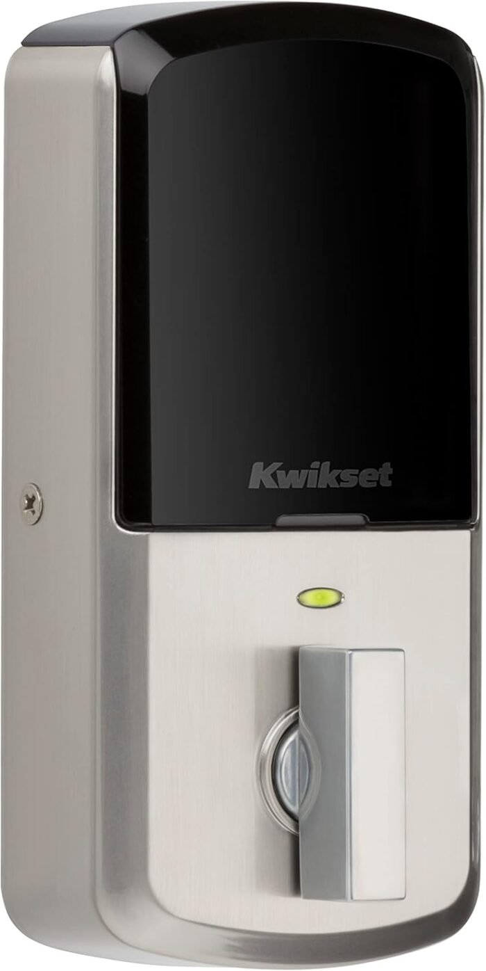 Kwikset Halo Wi-Fi Smart Lock, Keyless Entry Door Deadbolt, Geofence Auto-Unlock, Grade AAA Certified, No Hub Easy Install, Satin Nickel Lifetime Finish Warranty, Touchscreen - Image 4