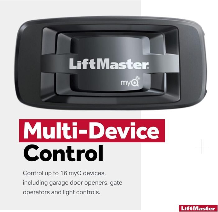 LiftMaster 828LM - Internet Gateway - Only Works with LiftMaster Security+ 2.0 Garage Door Openers - Smart Control for MyQ-Enabled Devices Including Garage Door Openers & Gate Operators - Image 4