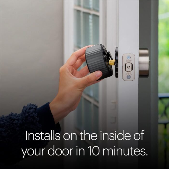 August Home AUG-SL05-M01-G01 August Wi-Fi, (4th Generation) Smart Lock, Matte Black - Image 5